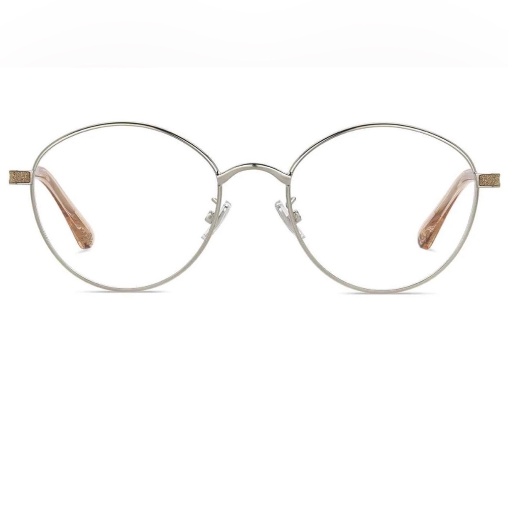 Jimmy Choo JC246/G K67 Silver and Blush. NEW! Elegant design. 53-19-145